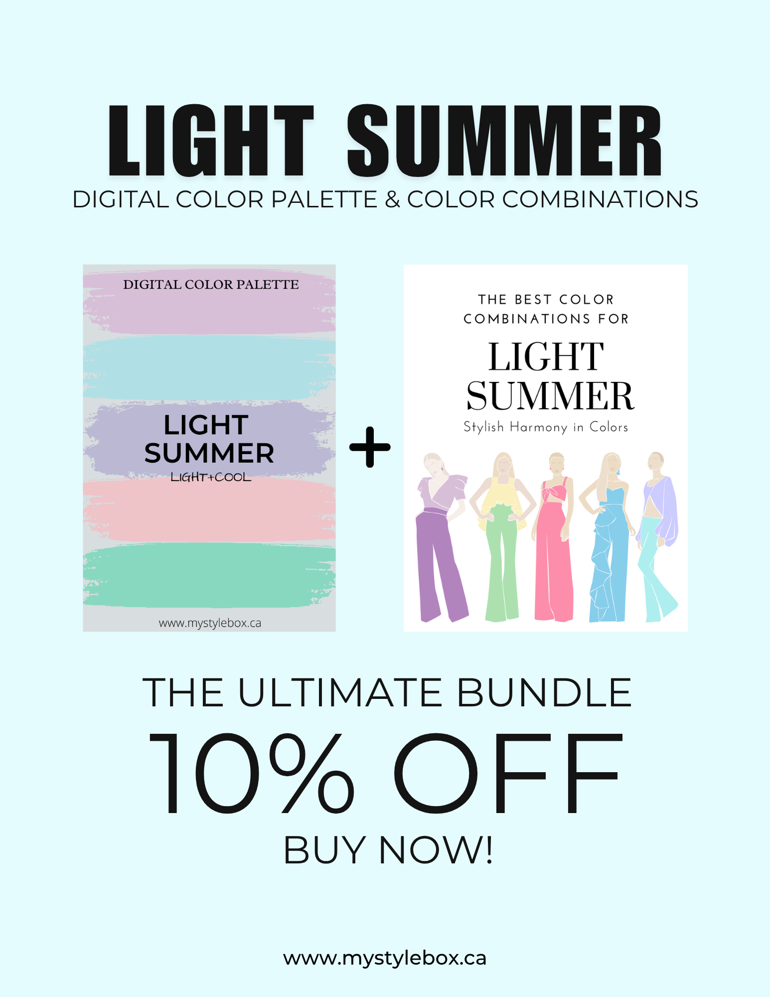 Digital Seasonal Color Palette and Combinations