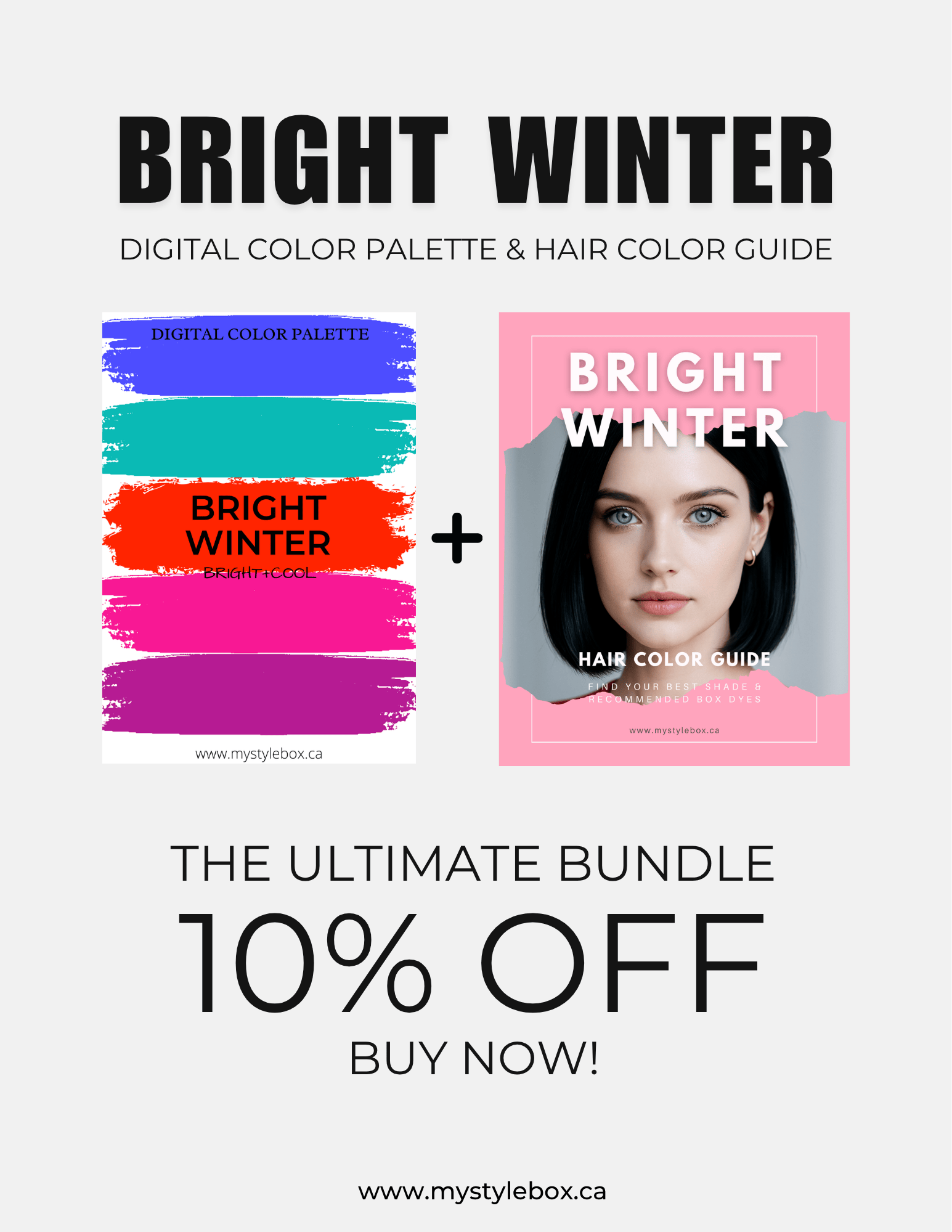 Bright Winter Season Hair Color Guide