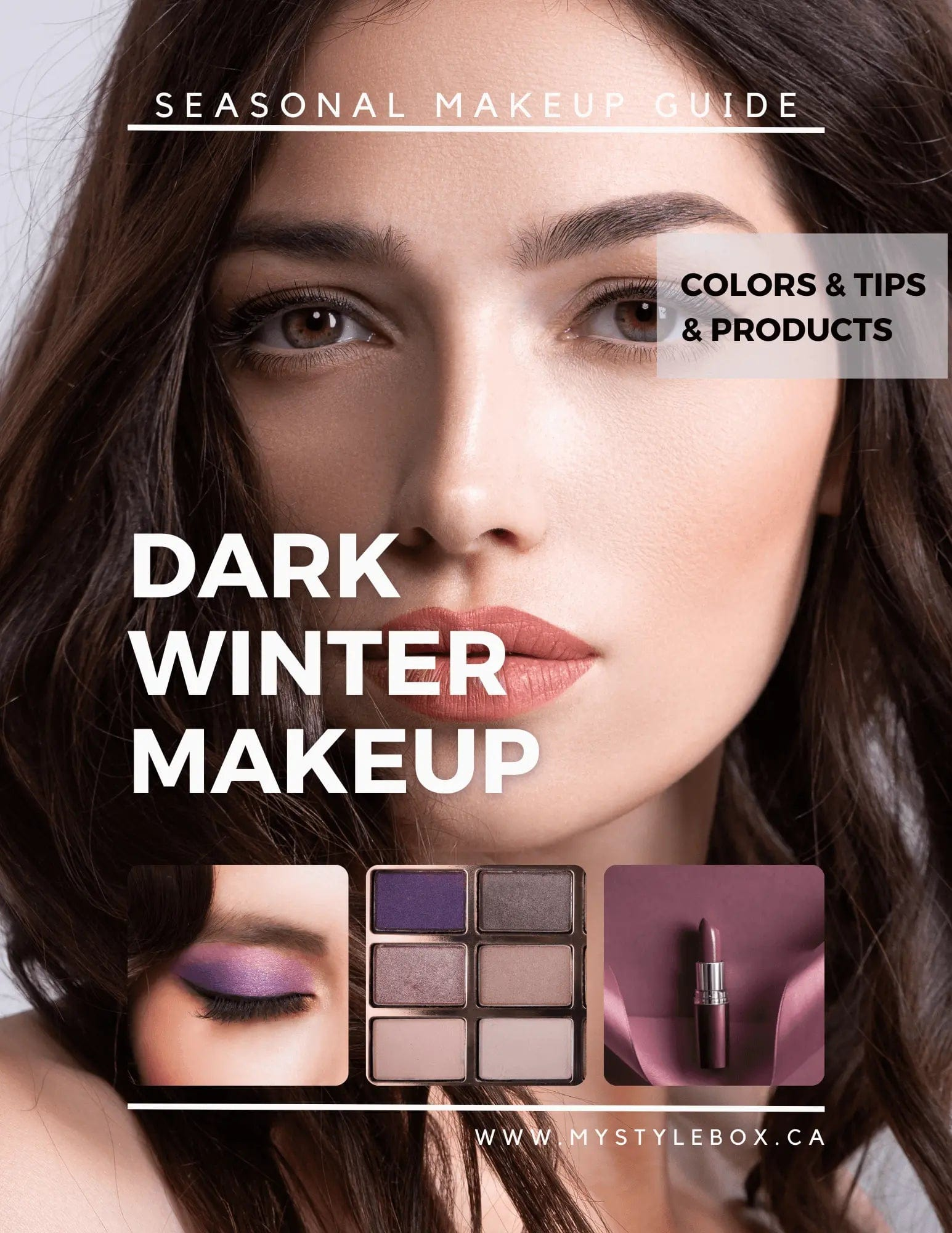 Dark Winter Color Season Makeup Guide