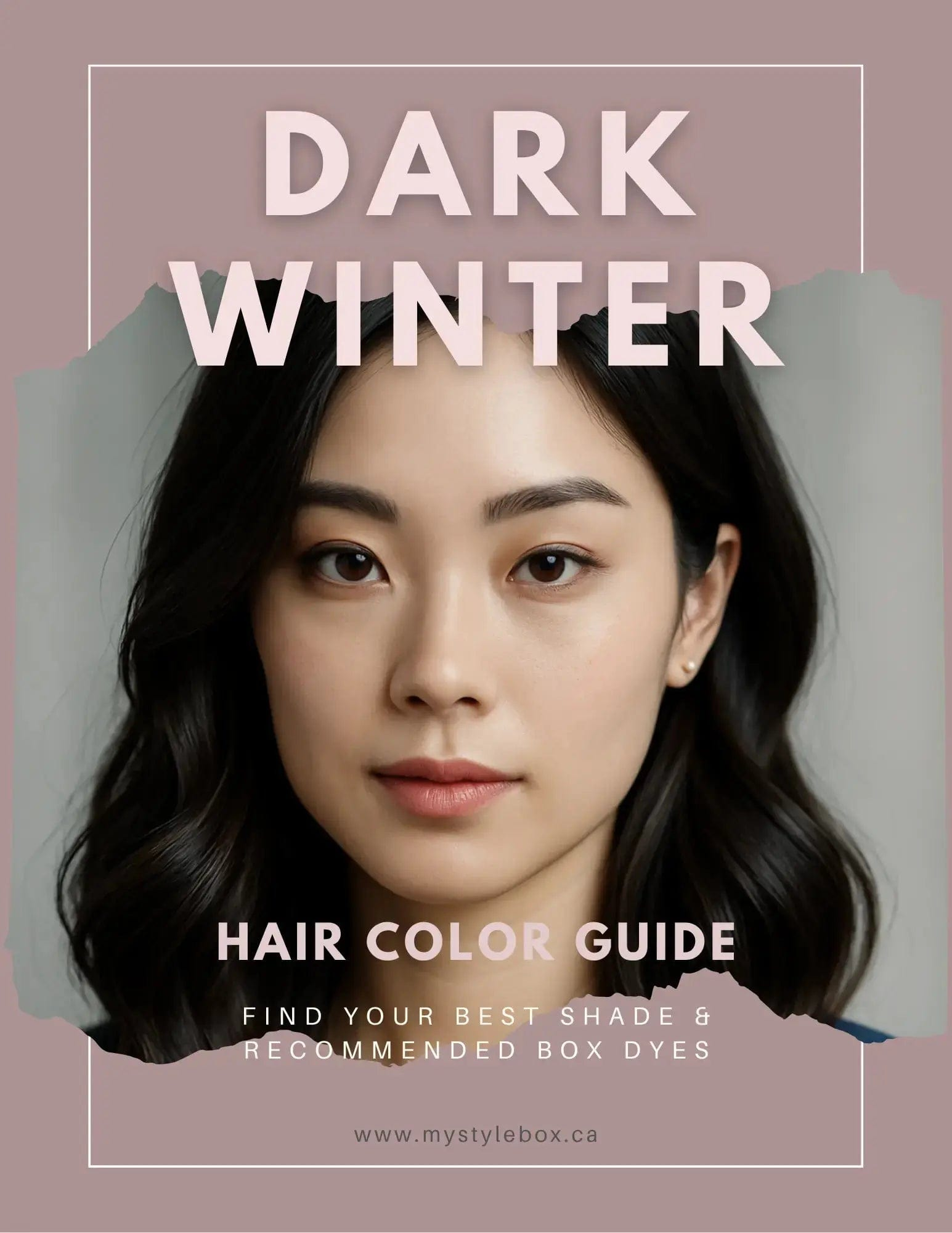 Dark Winter Hair Color Guide: Best Shades & At-Home Color Options