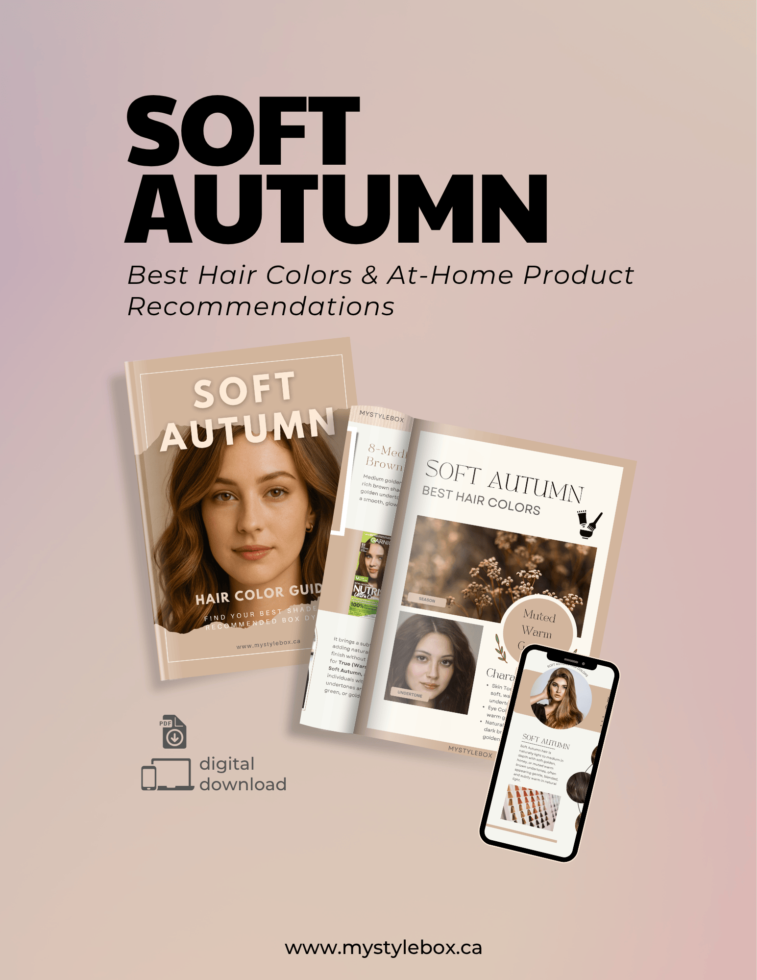 Soft Autumn Season Hair Color Guide
