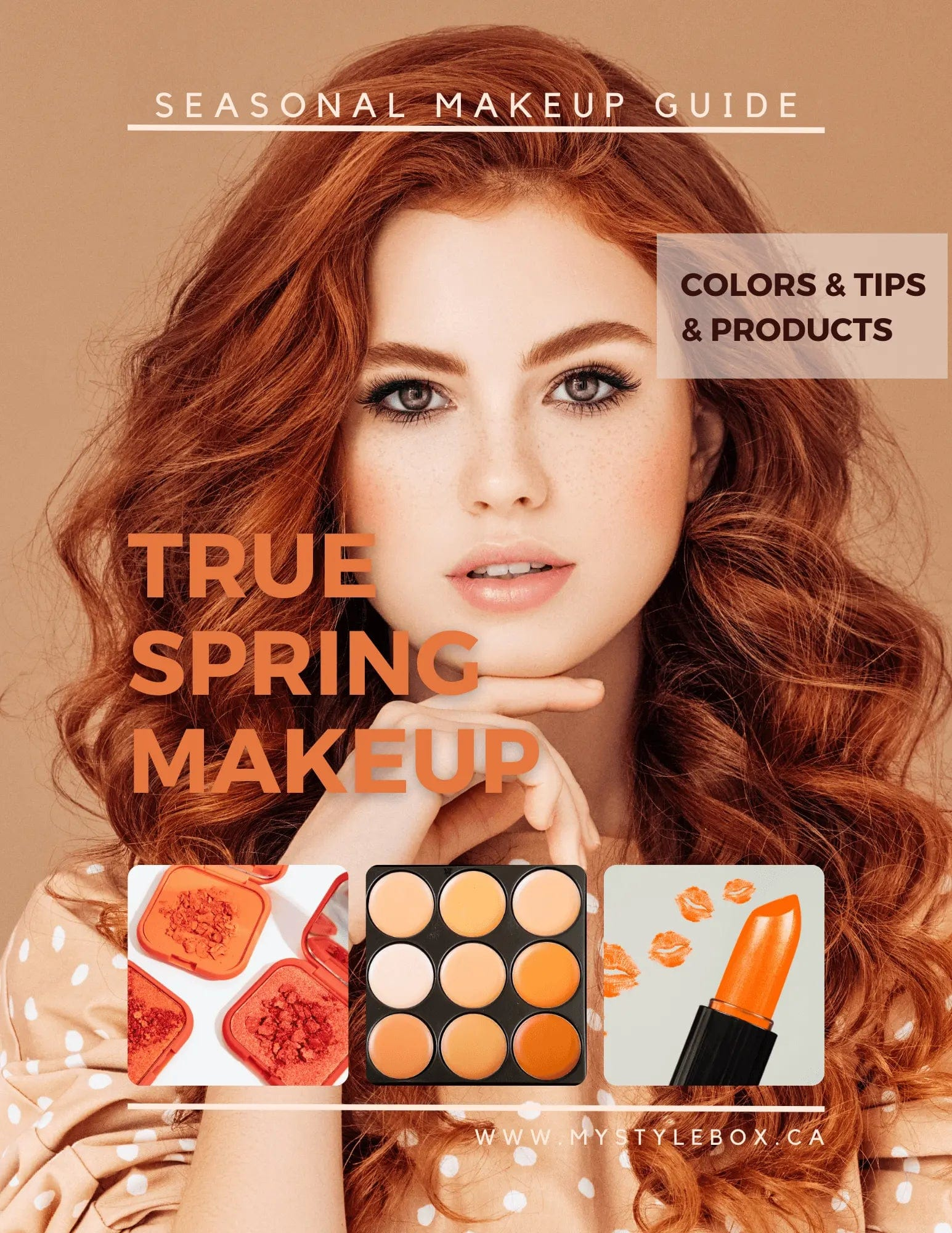 True Spring Color Season Makeup Guide