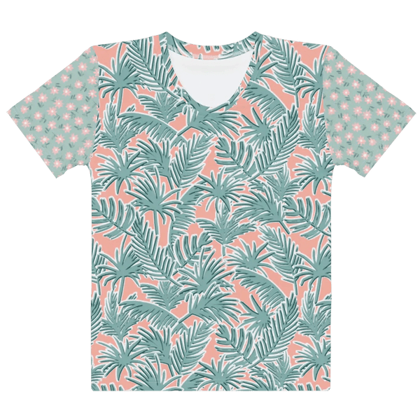 Women's T-Shirt with Light Spring Colors