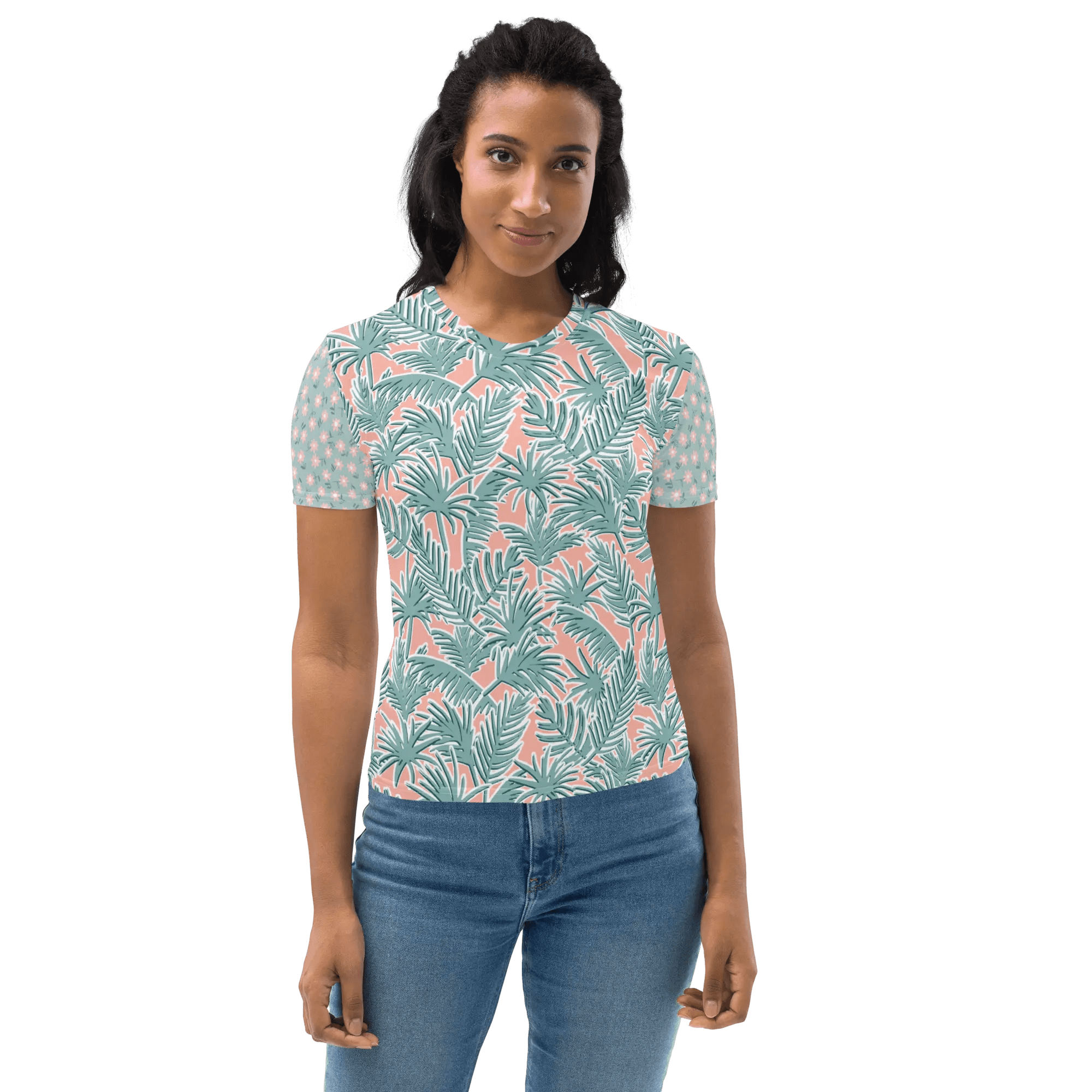 Women's T-Shirt with Light Spring Colors