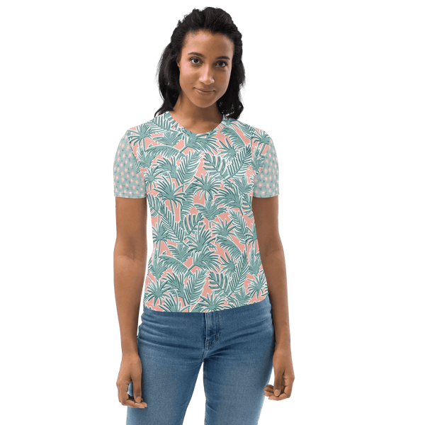 Women's T-Shirt with Light Spring Colors