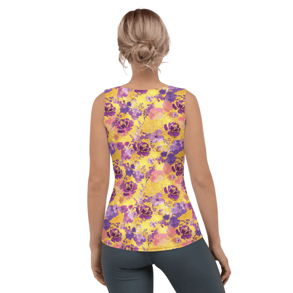 Printed Tank Tops for Bright Spring Seasonal Color Palette