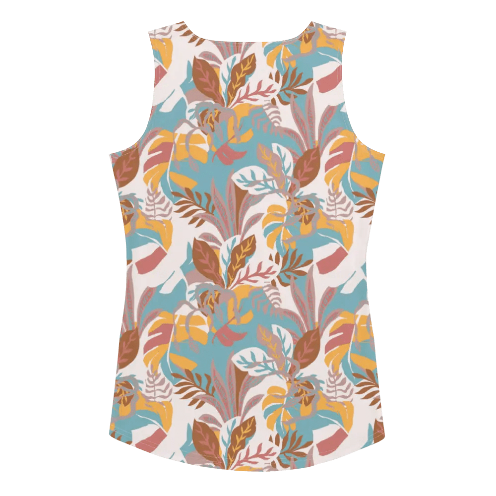 Printed Tank Tops for Soft Autumn Seasonal Color Palette