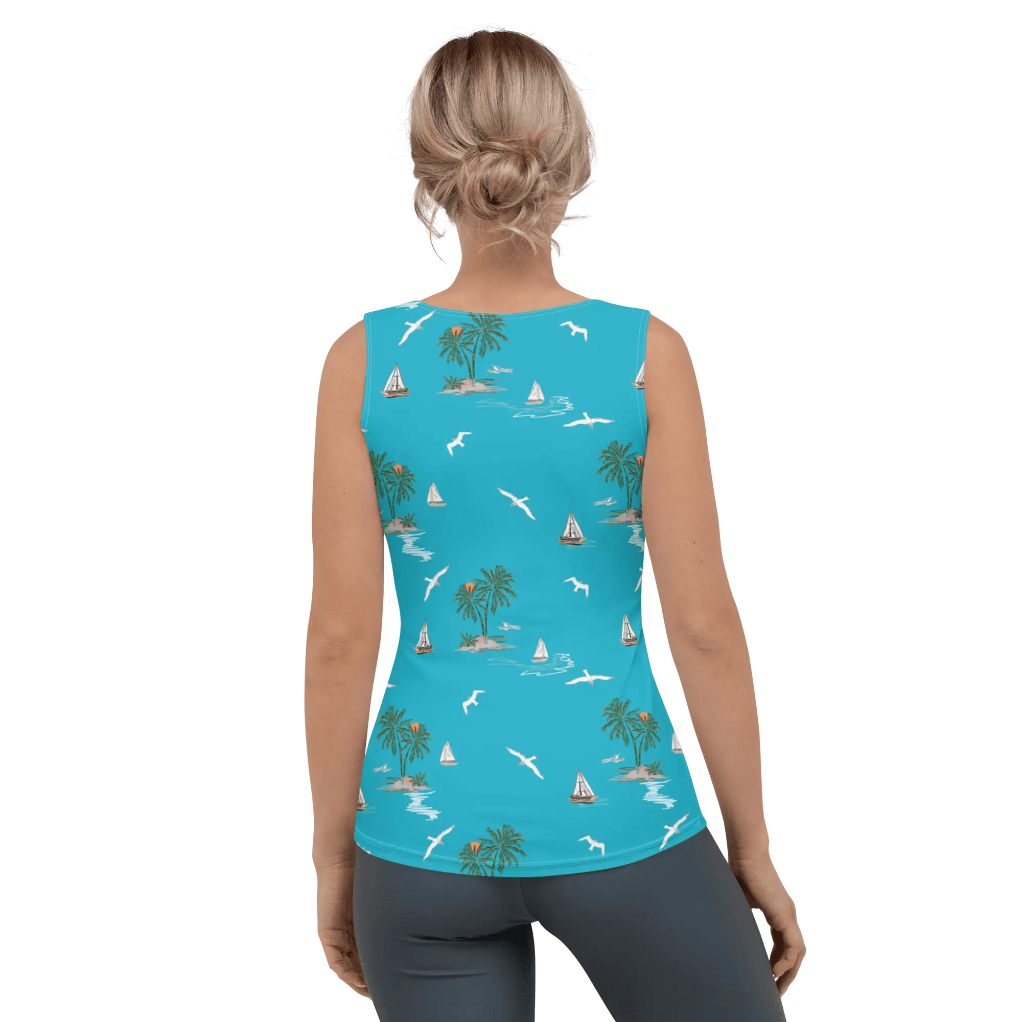 Printed Tank Tops for Light Summer Seasonal Color Palette