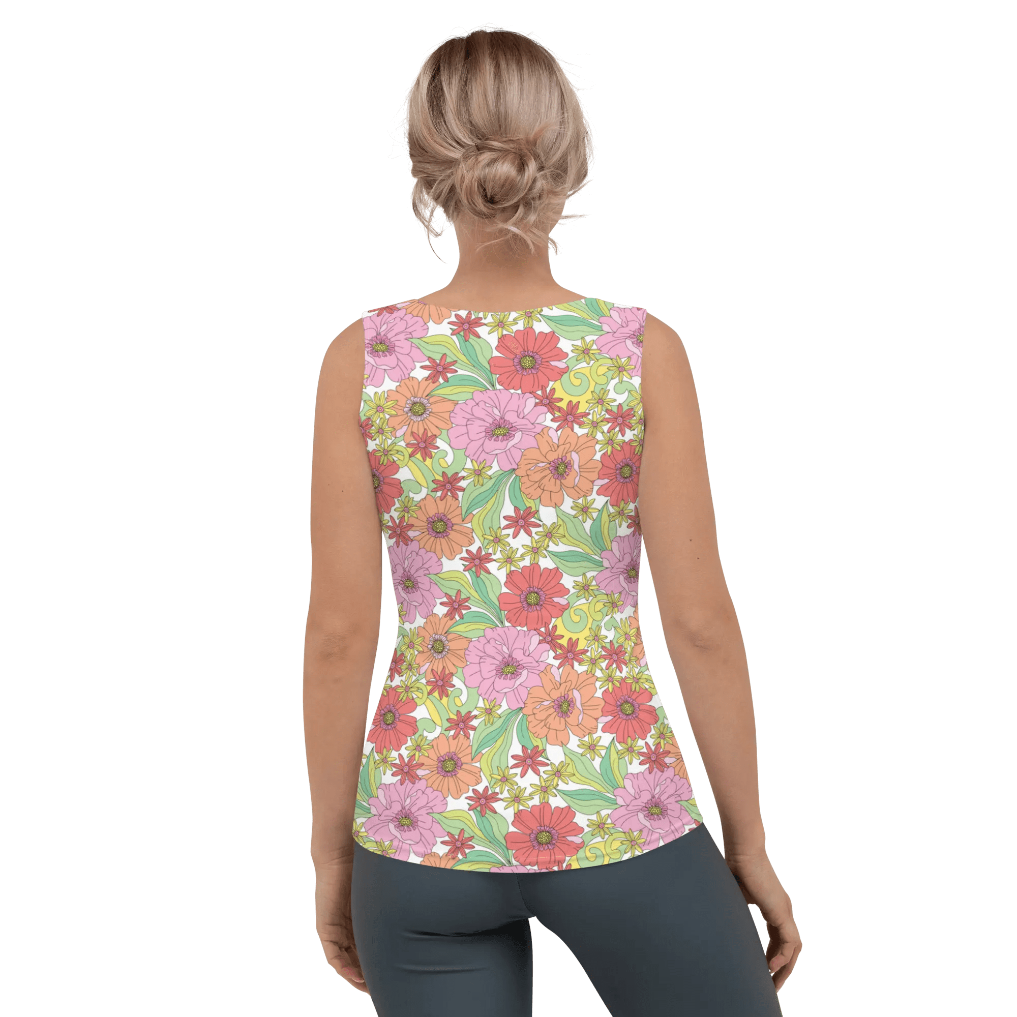 Printed Tank Tops for True Spring Seasonal Color Palette