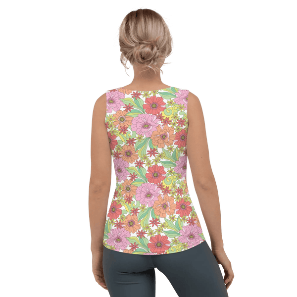 Printed Tank Tops for True Spring Seasonal Color Palette