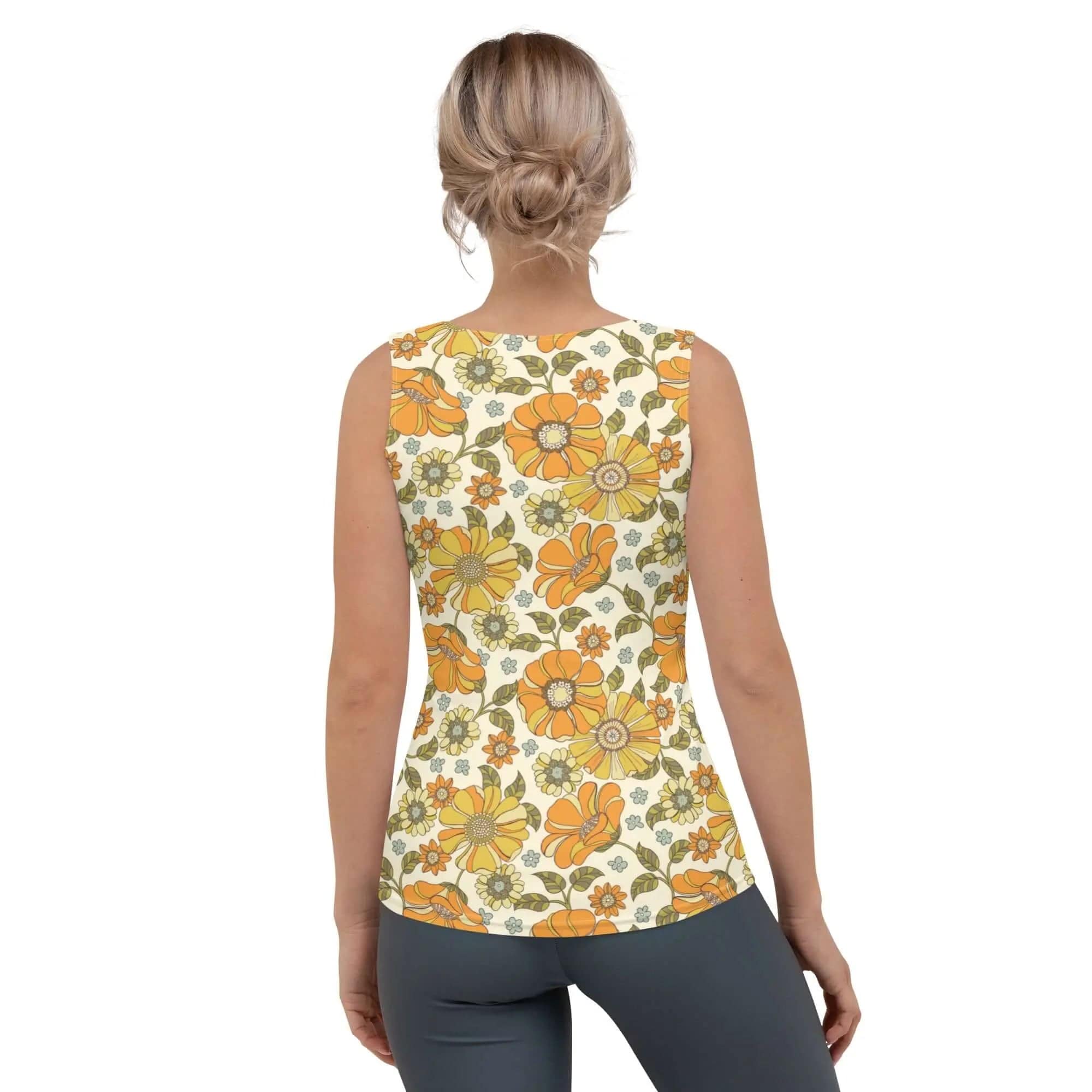 Printed Tank Tops for True Autumn Seasonal Color Palette