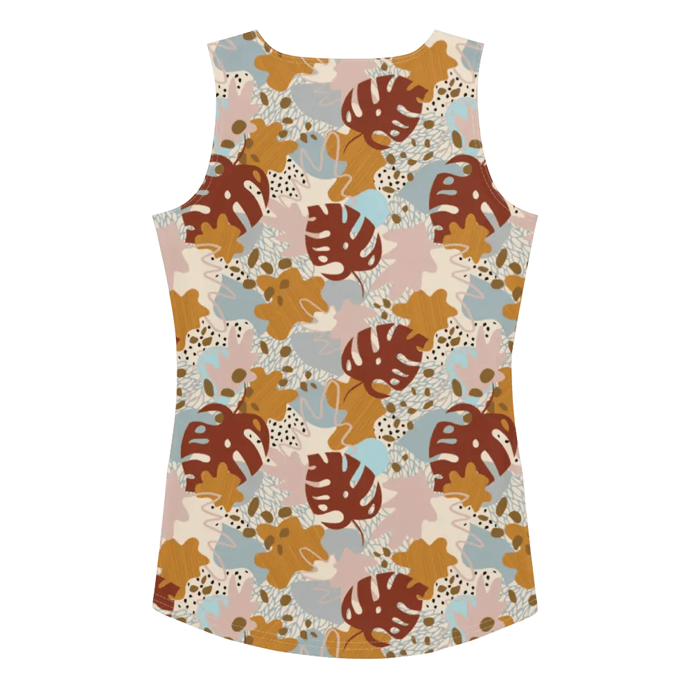 Printed Tank Tops for True Autumn Seasonal Color Palette