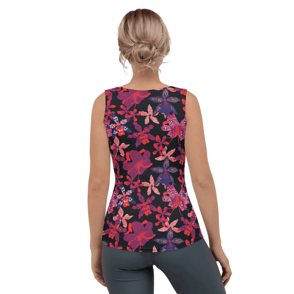 Printed Tank Tops for Bright Winter Seasonal Color Palette