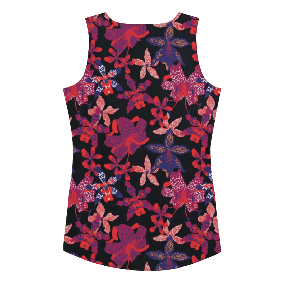 Printed Tank Tops for Bright Winter Seasonal Color Palette
