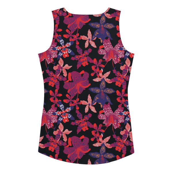 Printed Tank Tops for Bright Winter Seasonal Color Palette