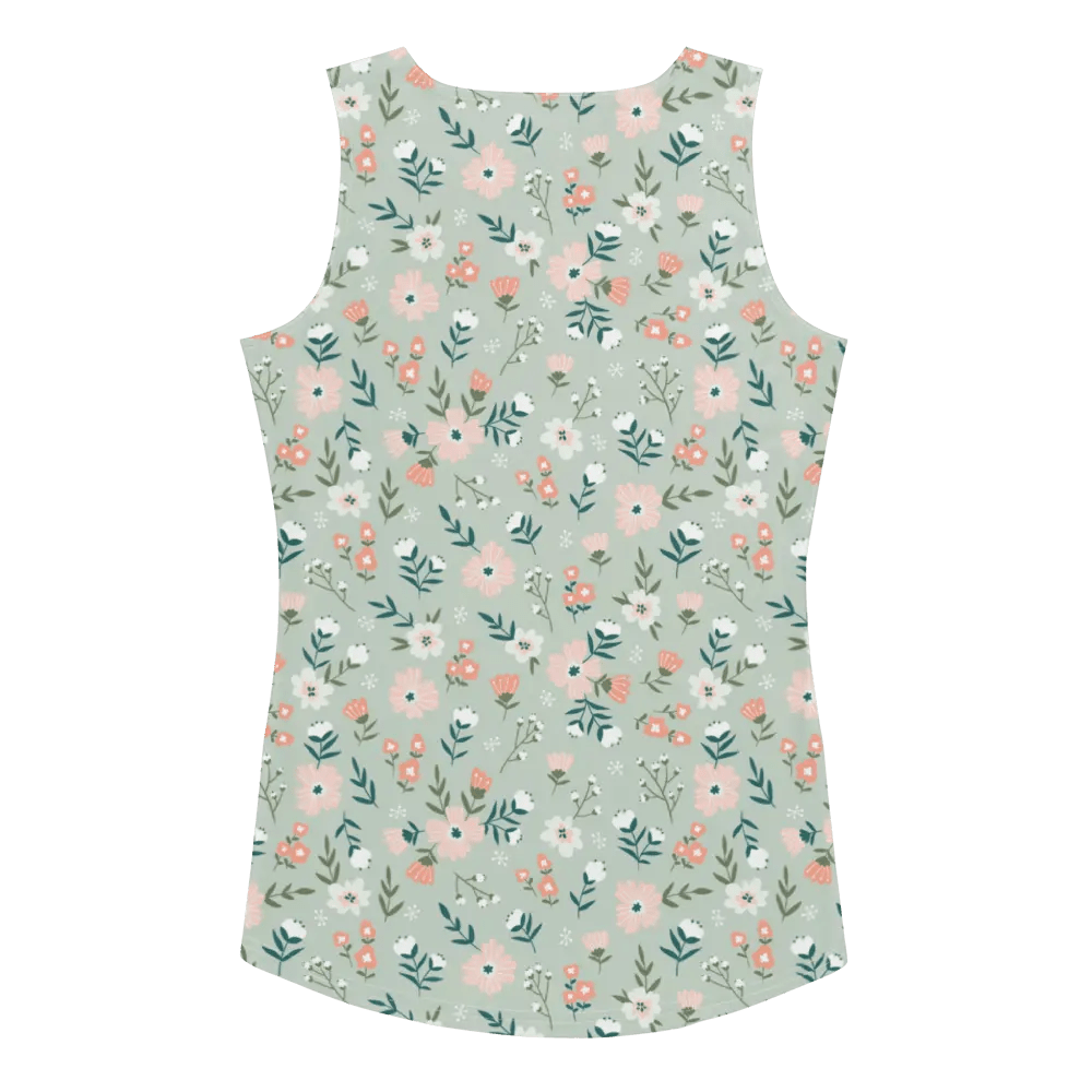 Printed Tank Tops for Soft Summer Seasonal Color Palette