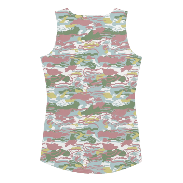 Printed Tank Tops for Soft Summer Seasonal Color Palette