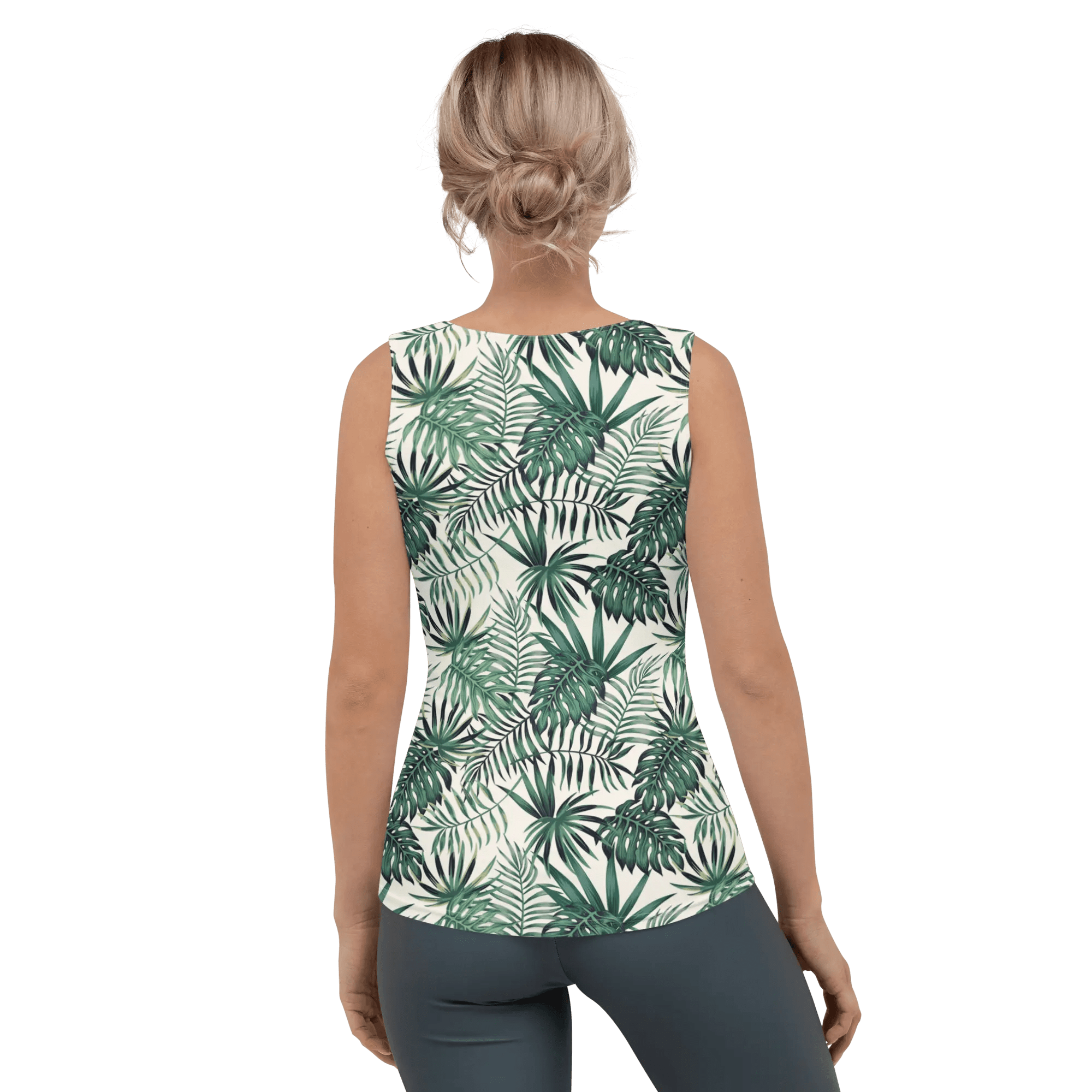 Printed Tank Tops for Soft Summer Seasonal Color Palette