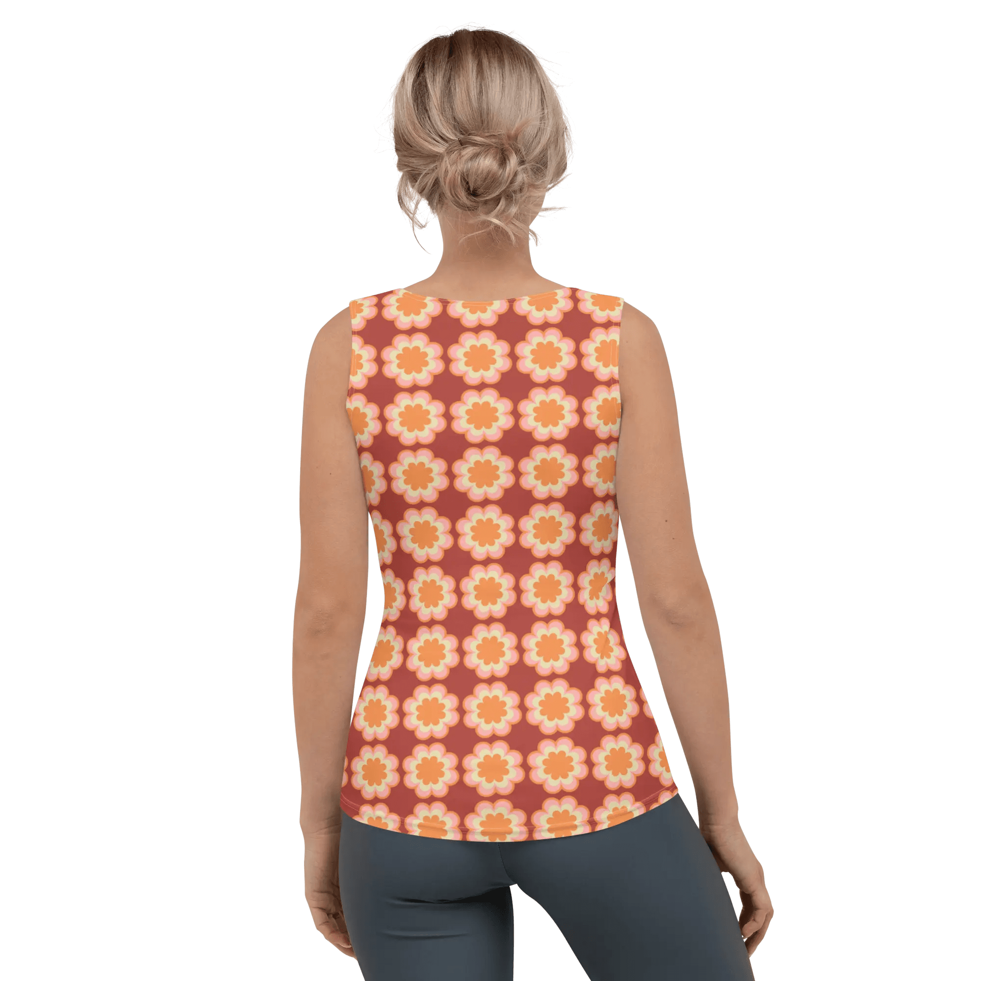 Printed Tank Tops for True Autumn Seasonal Color Palette