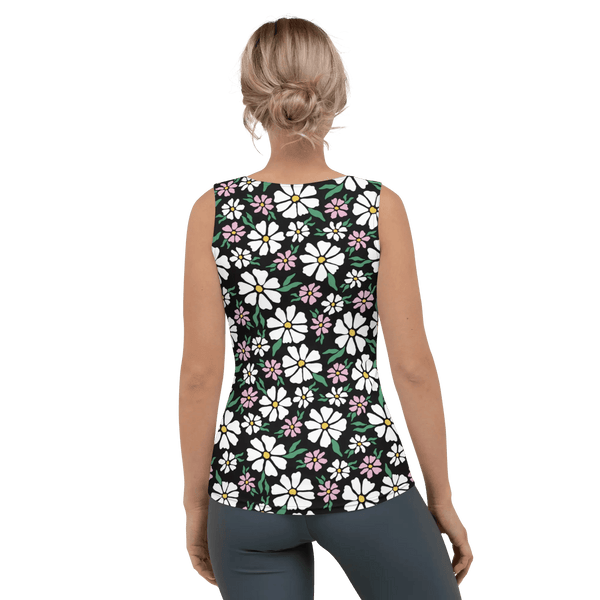 Printed Tank Tops for Bright Winter Seasonal Color Palette