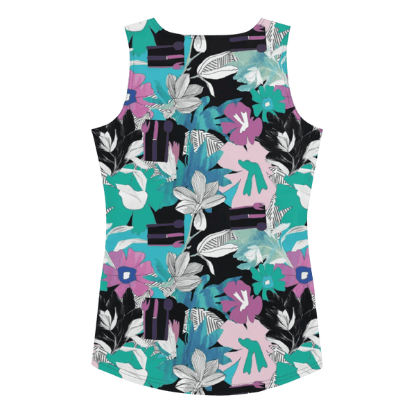 Printed Tank Tops for Bright Winter Seasonal Color Palette