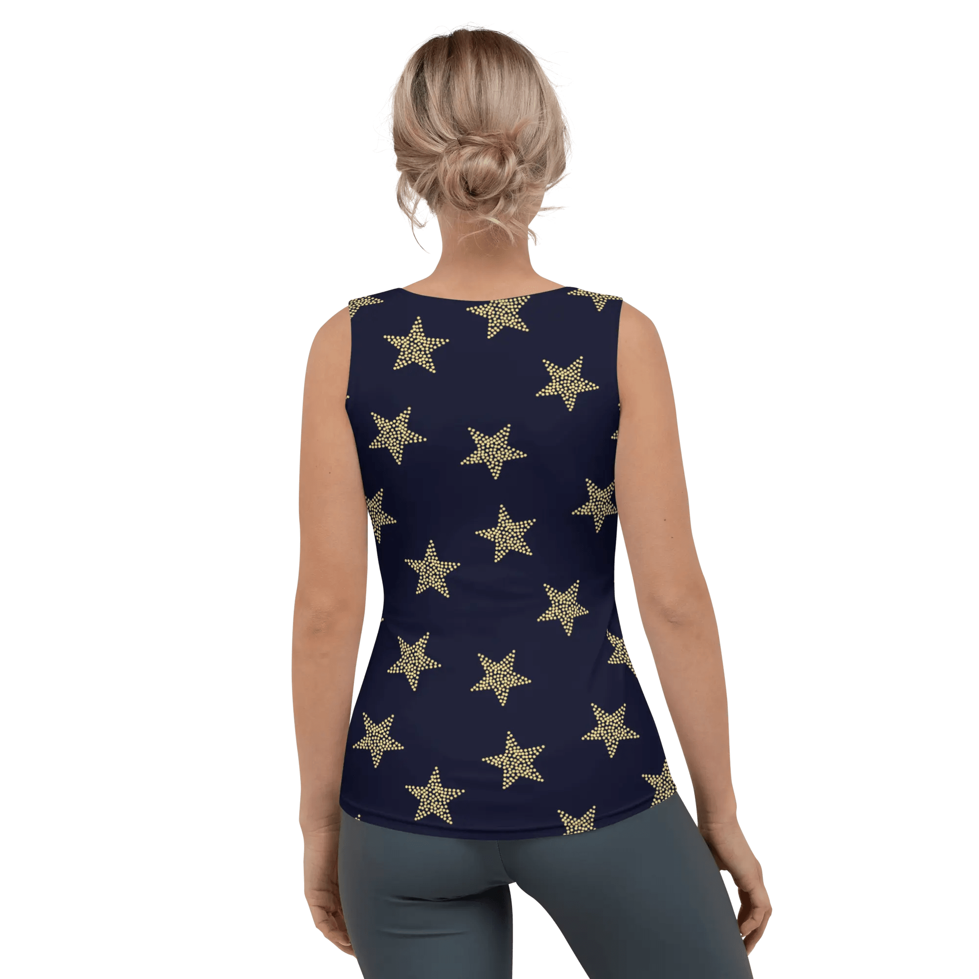 Printed Tank Tops for Dark Winter Seasonal Color Palette