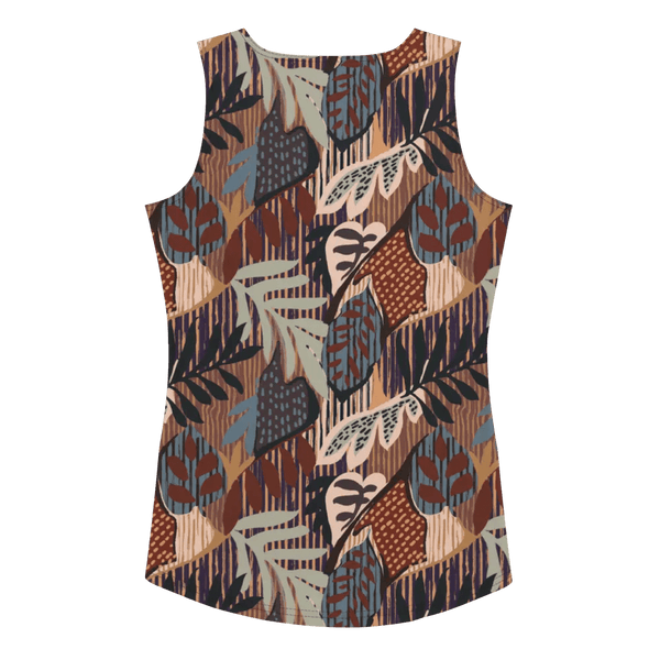 Printed Tank Tops for Dark Autumn Seasonal Color Palette