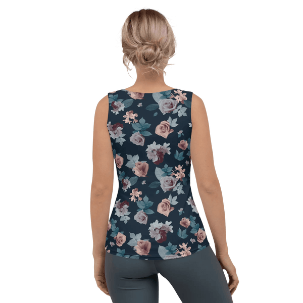 Printed Tank Tops for Dark Winter Seasonal Color Palette