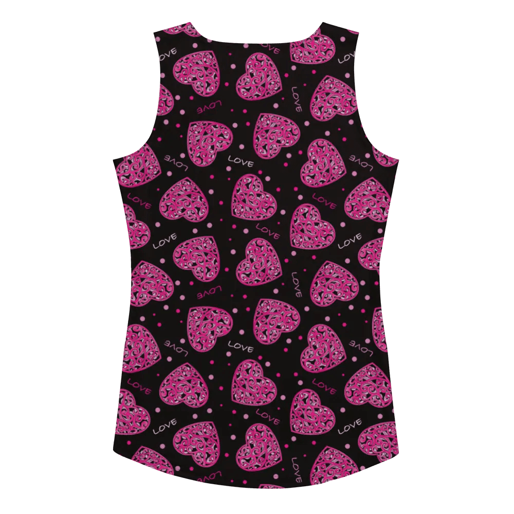 Printed Tank Tops for Bright Winter Seasonal Color Palette