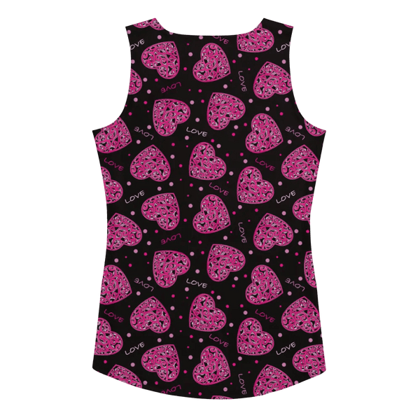 Printed Tank Tops for Bright Winter Seasonal Color Palette