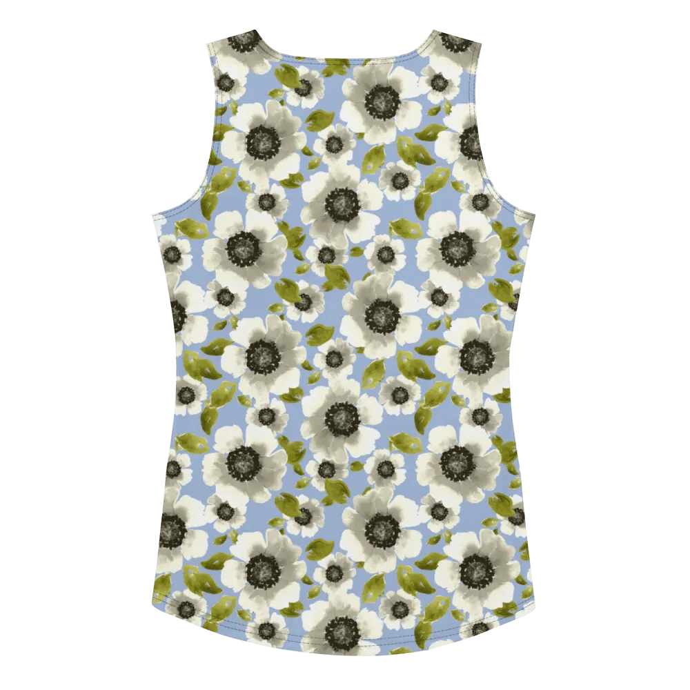 Printed Tank Tops for Soft Summer Seasonal Color Palette