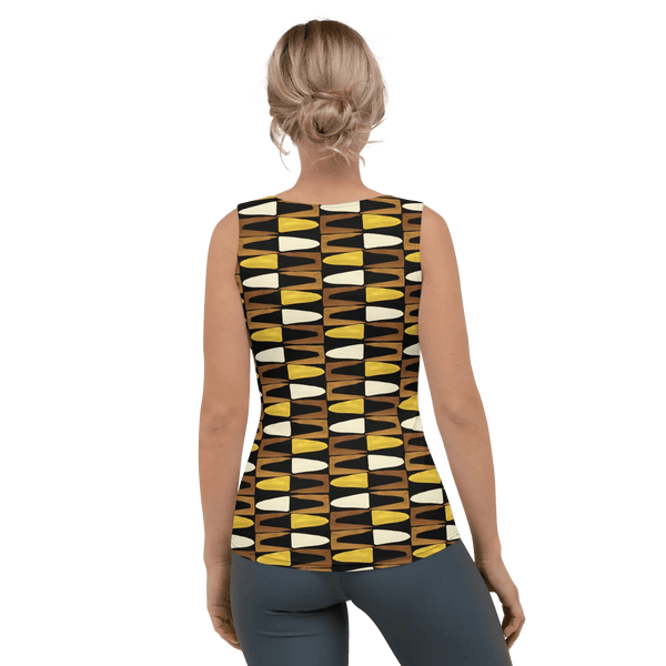 Printed Tank Tops for Dark Autumn Seasonal Color Palette