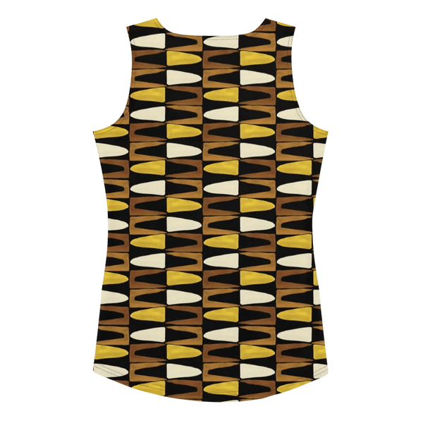 Printed Tank Tops for Dark Autumn Seasonal Color Palette