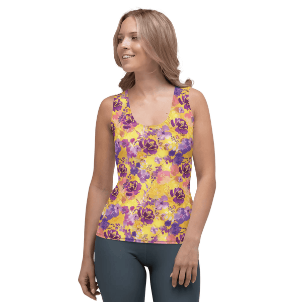 Printed Tank Tops for Bright Spring Seasonal Color Palette