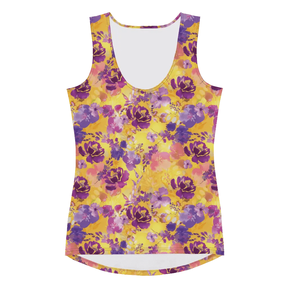 Printed Tank Tops for Bright Spring Seasonal Color Palette