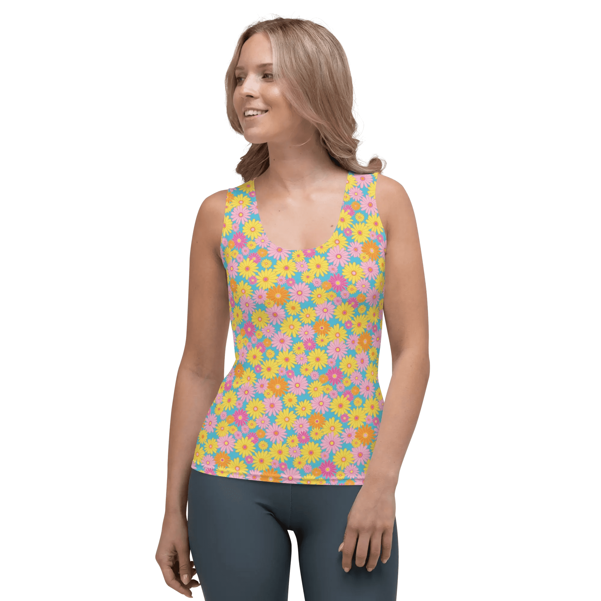 Printed Tank Tops for True Spring Seasonal Color Palette
