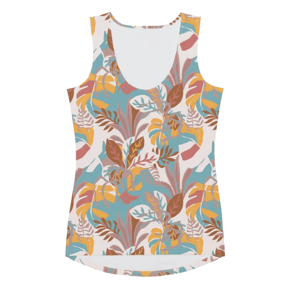 Printed Tank Tops for Soft Autumn Seasonal Color Palette