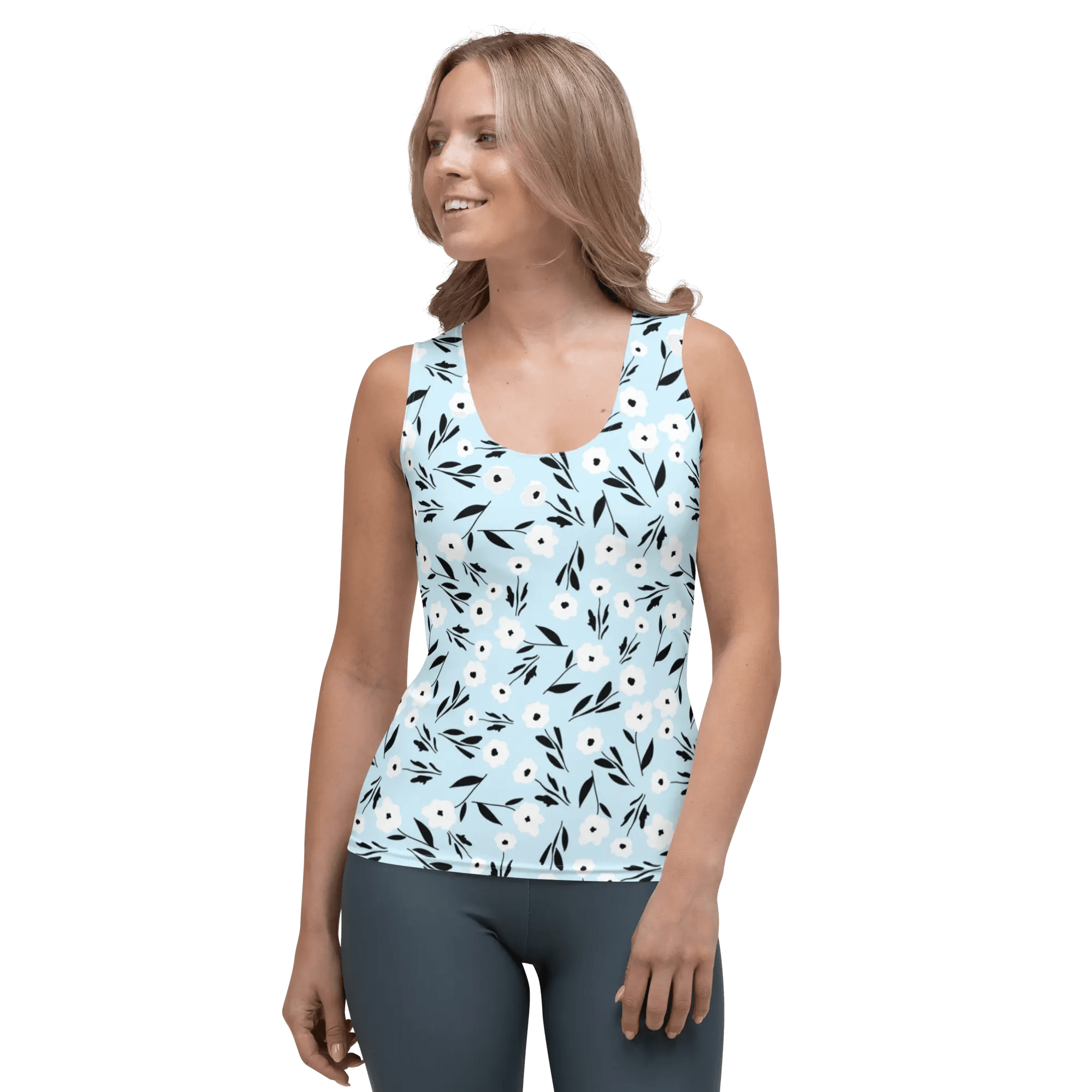 Printed Tank Tops for Light Summer Seasonal Color Palette
