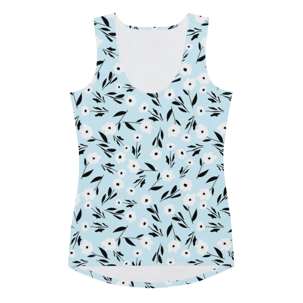 Printed Tank Tops for Light Summer Seasonal Color Palette