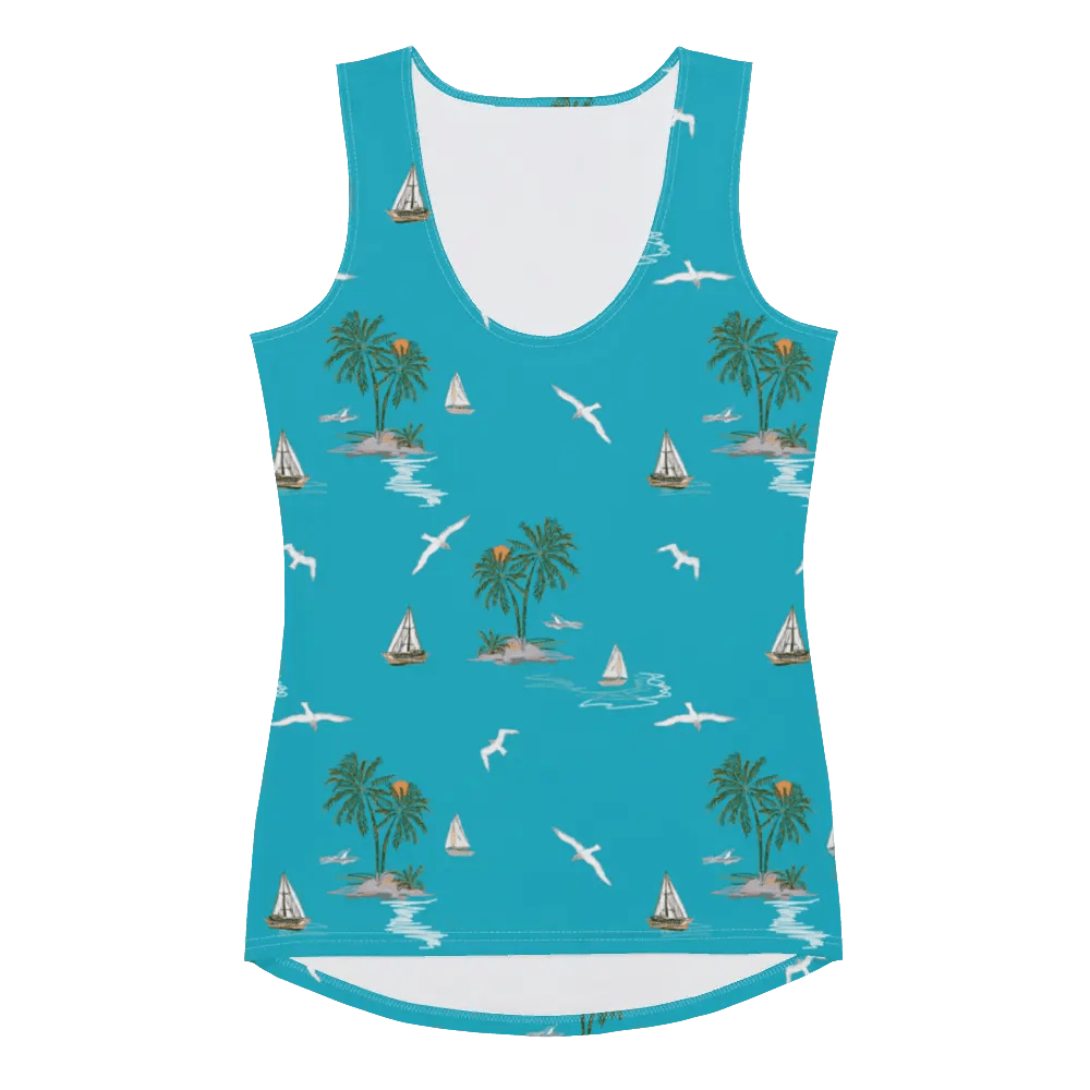 Printed Tank Tops for Light Summer Seasonal Color Palette
