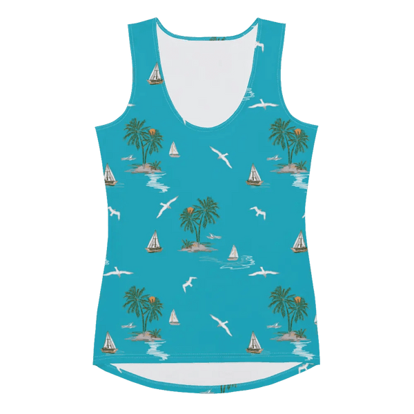 Printed Tank Tops for Light Summer Seasonal Color Palette