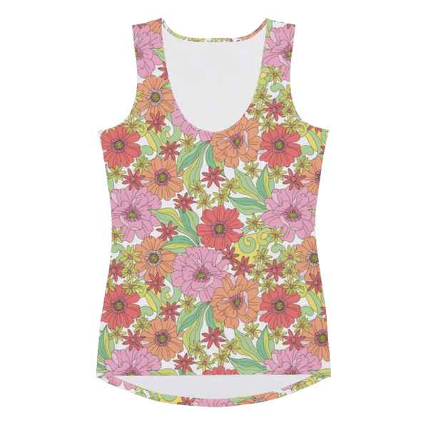 Printed Tank Tops for True Spring Seasonal Color Palette