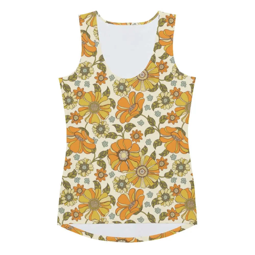 Printed Tank Tops for True Autumn Seasonal Color Palette