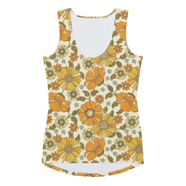 Printed Tank Tops for True Autumn Seasonal Color Palette