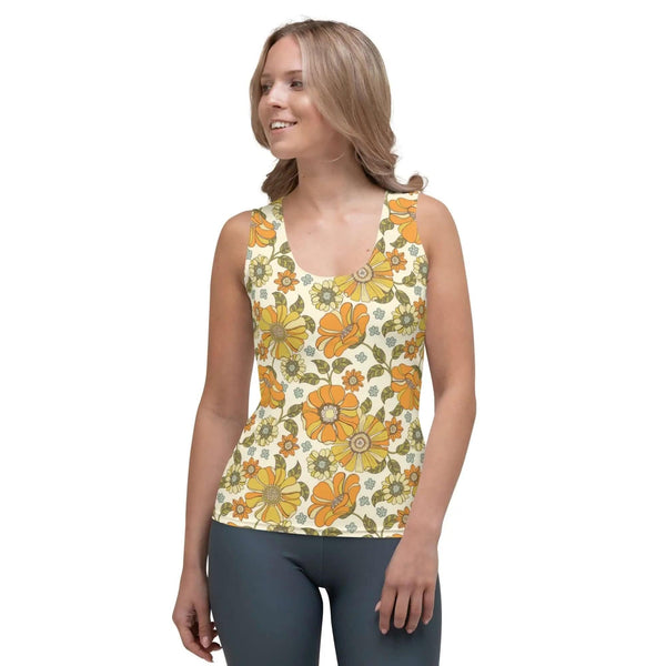 Printed Tank Tops for True Autumn Seasonal Color Palette