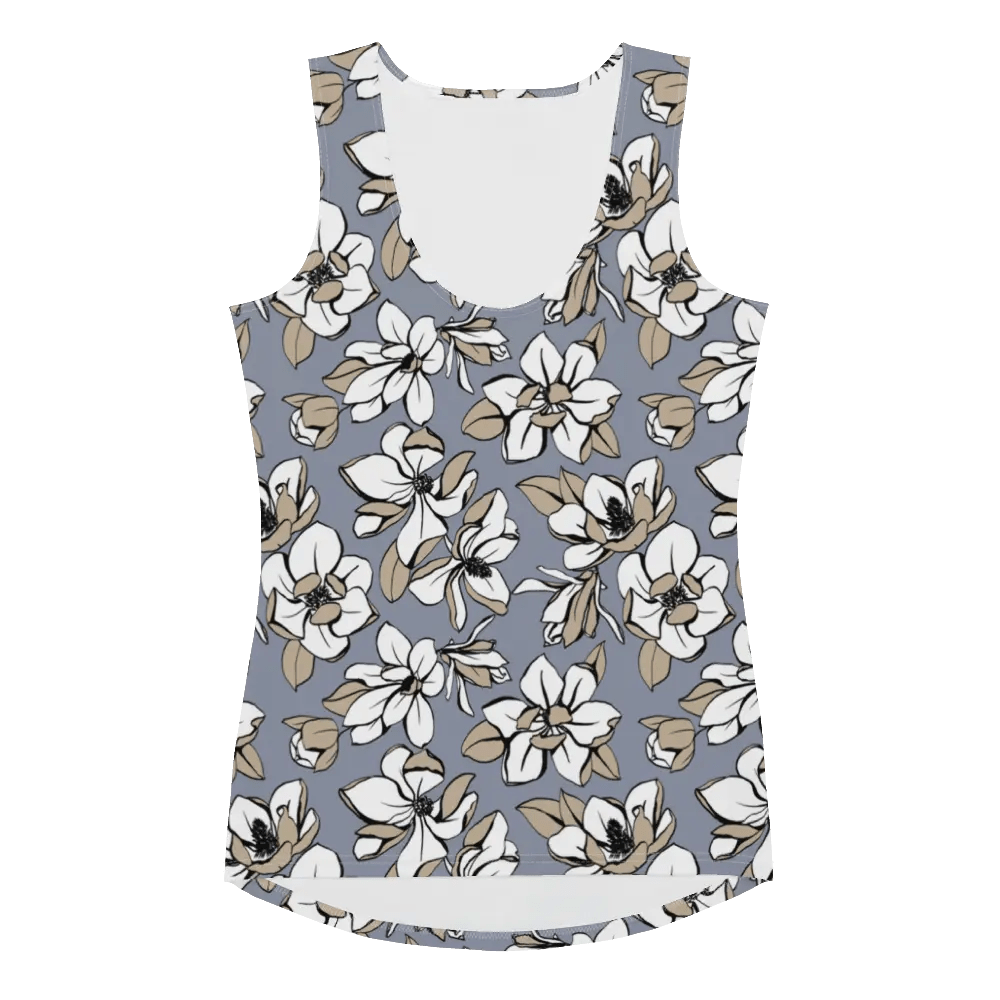 Printed Tank Tops for True Summer Seasonal Color Palette