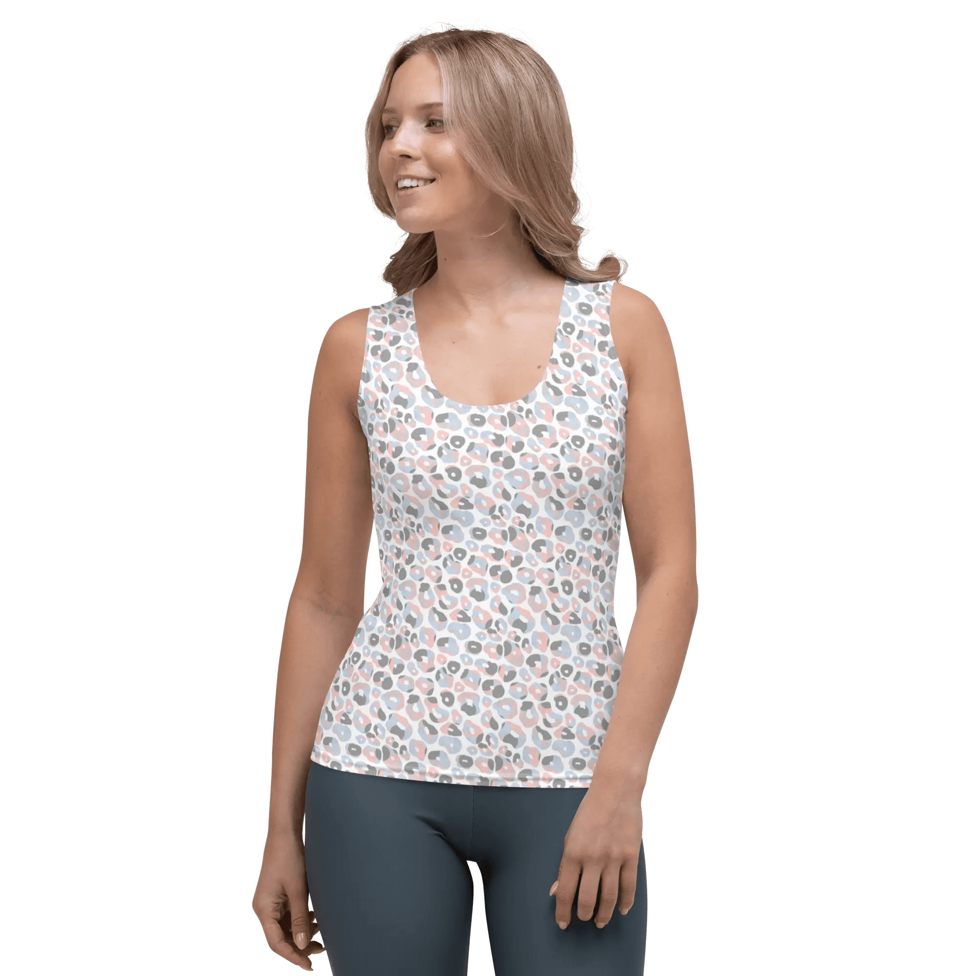 Printed Tank Tops for Light Summer Seasonal Color Palette