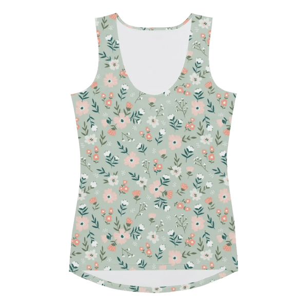 Printed Tank Tops for Soft Summer Seasonal Color Palette