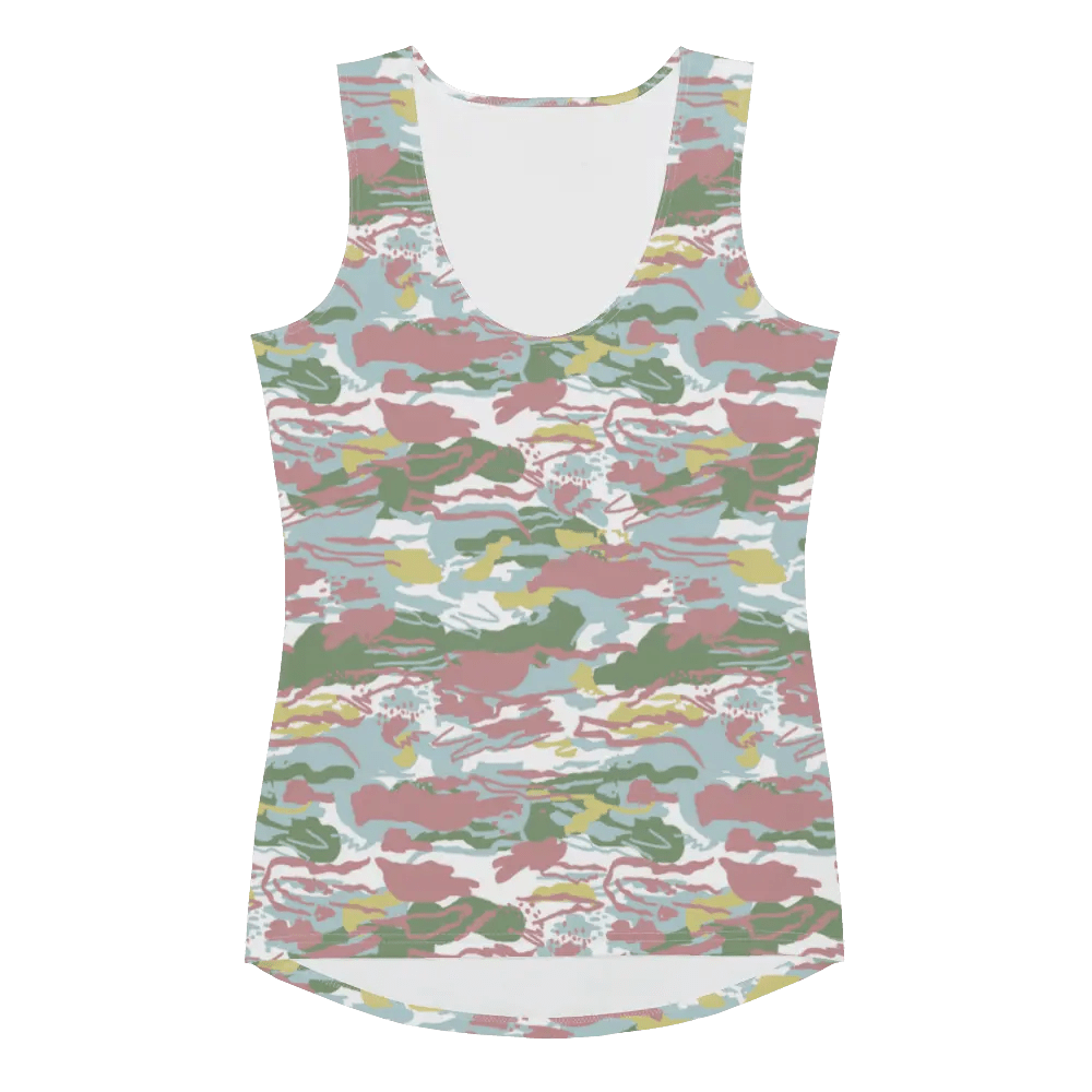 Printed Tank Tops for Soft Summer Seasonal Color Palette