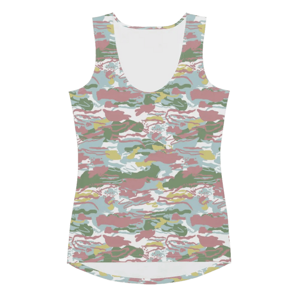 Printed Tank Tops for Soft Summer Seasonal Color Palette
